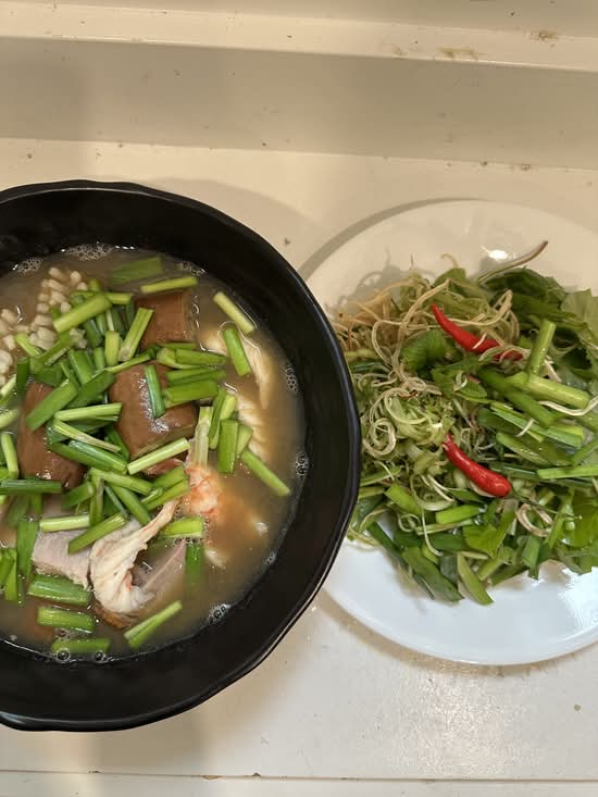 #.FERMENTED FISH VERMICELLI SOUP-發酵魚粉絲湯-BÚN MẮM MIỀN TÂY